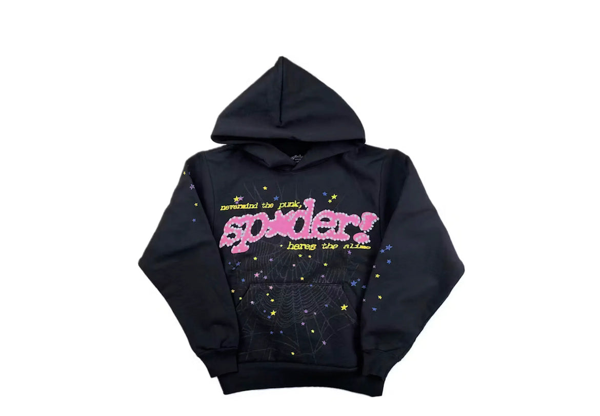 Sp5der P*NK V2 Hoodie